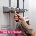 Single Deals™ Broom Holder