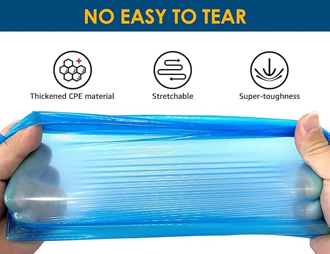Disposable Plastic Shoe Covers – Hygienic, Lightweight Protective Guards for Clean Environments and Versatile Use Premium Quality Single Deals™