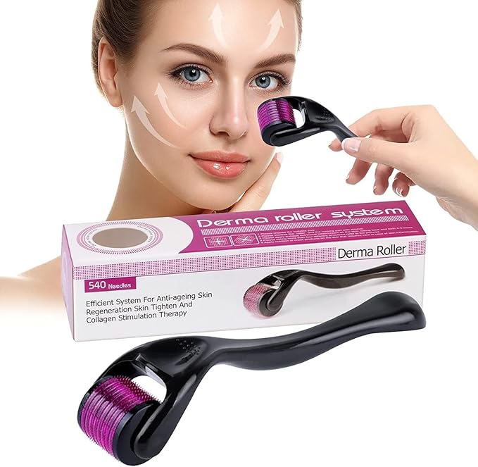 Derma Roller System – Professional Micro-Needling Tool for Collagen Stimulation and Skin Rejuvenation Premium Quality Single Deals™