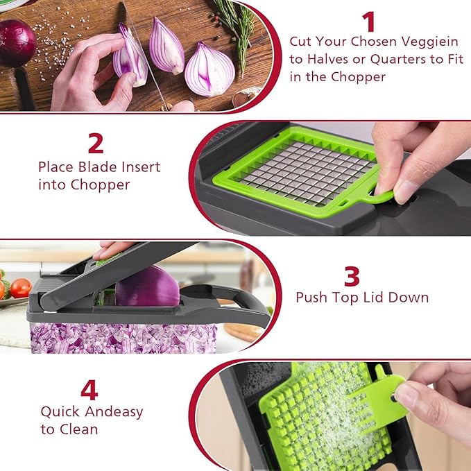 Single Deals™ 14 in 1 Multipurpose Chopper [Premium Quality]