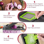 Single Deals™ 14 in 1 Multipurpose Chopper [Premium Quality]