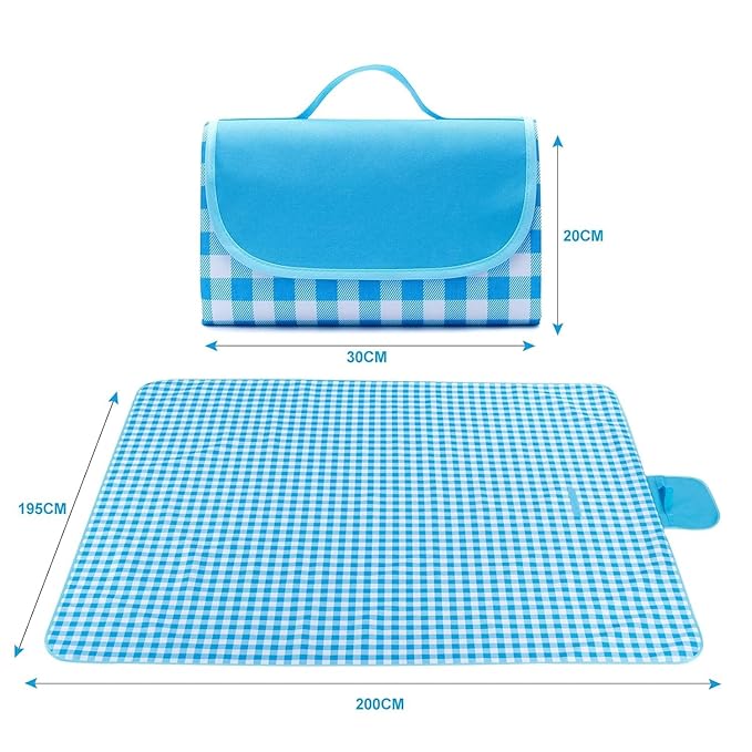 Portable Outdoor Picnic Mat – Durable, Foldable 400g Waterproof Ground Sheet for Parks and Beach Outings Premium Quality Single Deals™
