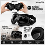 Protective UV Bike Goggles – Windproof, Dust-Resistant Eyewear for Enhanced Visibility and Safety on the Road Premium Quality Single Deals™