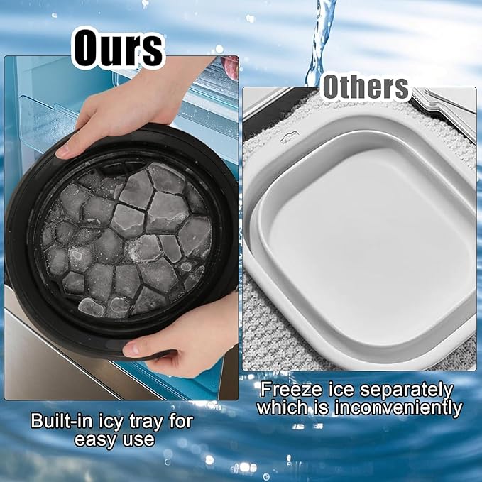 Silicone Ice Facial Bowl – Versatile Beauty Tool for Refreshing Skin Treatments