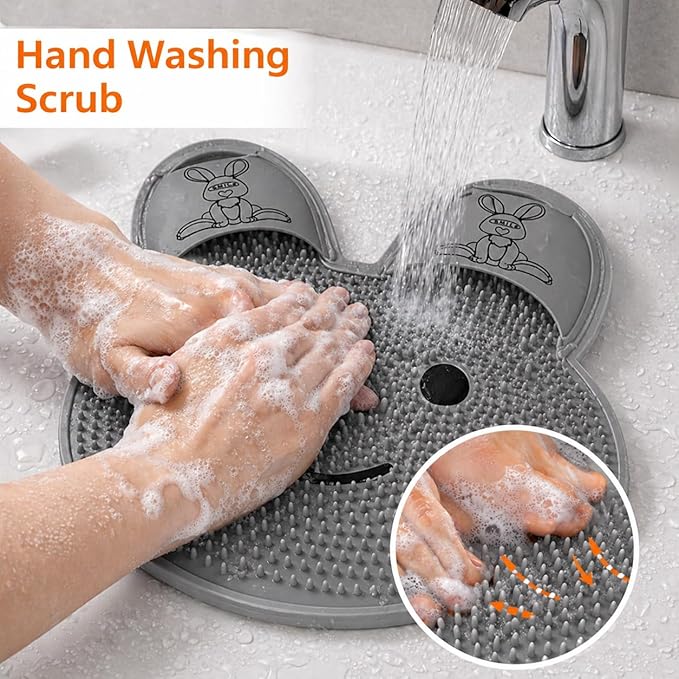 Rabbit-Shaped Silicone Foot Scrubber – Fun, Effective Exfoliation and Relaxation for Daily Bathing Routines Premium Quality Single Deals™