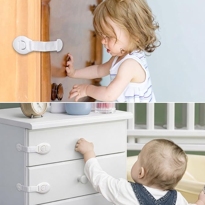 Single Deals™ Child Safety Strap Locks - Premium Quality