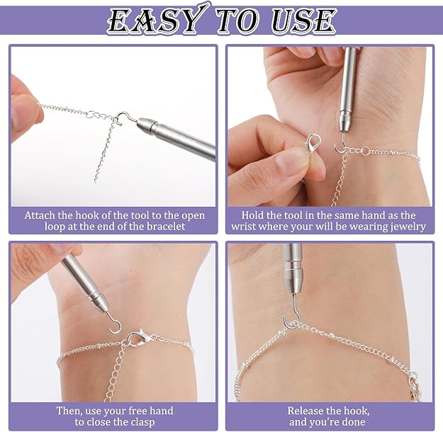 Premium Bracelet Helper – Sophisticated One-Handed Jewelry Fastening Tool
