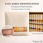 Single Deals™ Cotton Saree Cover - Premium Quality