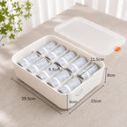 Single Deals™ 10 Compartment Underwear Storage Box - Premium Quality