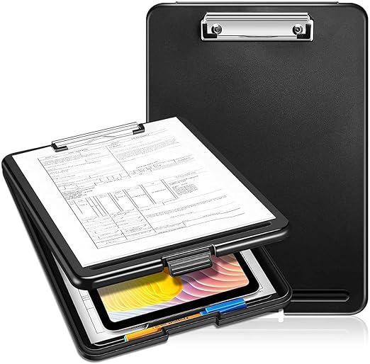 A4 Clipboard Box File – Durable, Multi-Functional Document Organizer and Storage Case Premium Quality Single Deals™