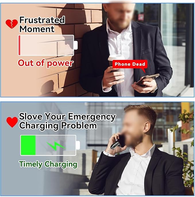 Premium Portable Keychain Emergency Charger for iPhone – Essential Power Solution