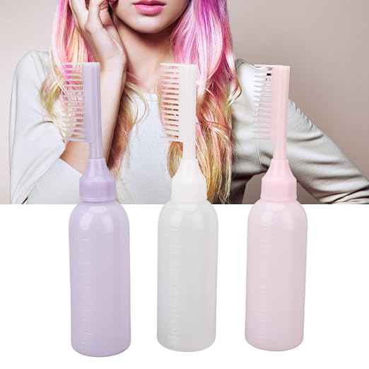Hair Applicator Bottle with Comb – Precision Dispensing Tool