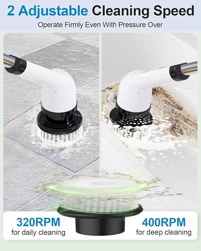 9-in-1 Multifunctional Electric Cleaning Brush – Sophisticated Maintenance Solution Premium Quality SingleDeals™
