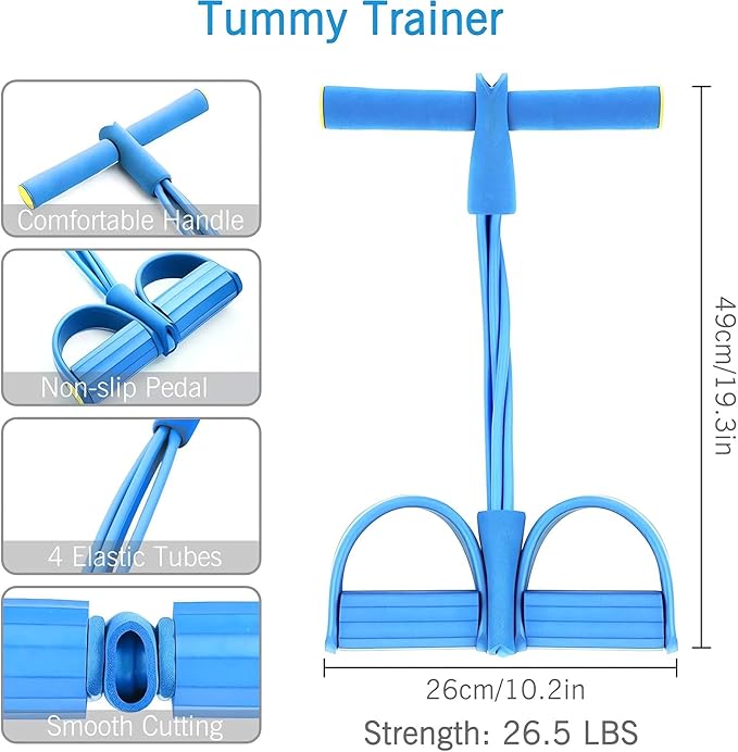Resistance Pull Reducer – Multi-Functional Fitness Expander for Full-Body Toning and Strength Training Premium Quality Single Deals™