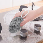 Premium Steel Wool Scrubber with Ergonomic Handle – Durable, High-Performance Cleaning Tool