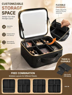Single Deals™ LED Mirror Cosmetic Bag - Premium Quality