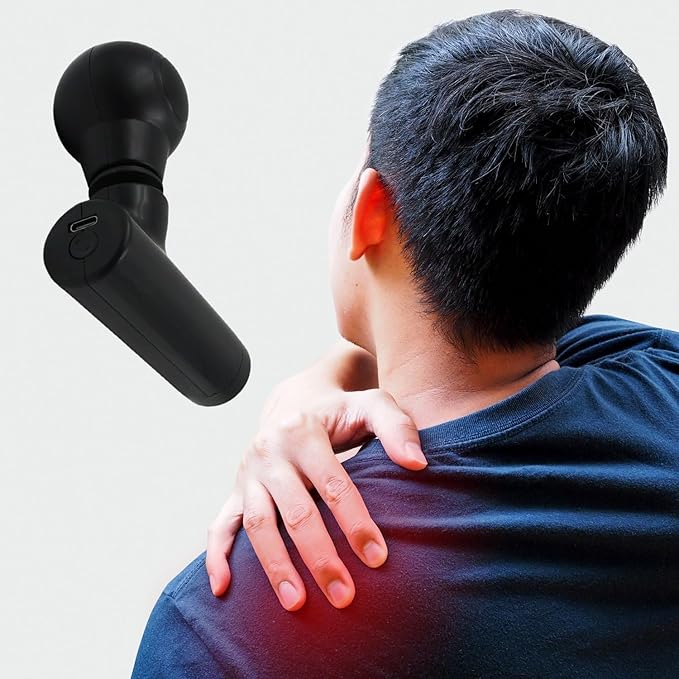 Premium Mini Fascial Gun Massager – Compact, Powerful Relief for Targeted Muscle Recovery