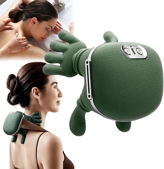 Premium Siaasoo Neck and Shoulder Massager – Sophisticated Therapeutic Relief for Targeted Tension