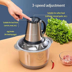 Single Deals™ 2L Food Blender Grinder & Chopper with Handle [Premium Quality]