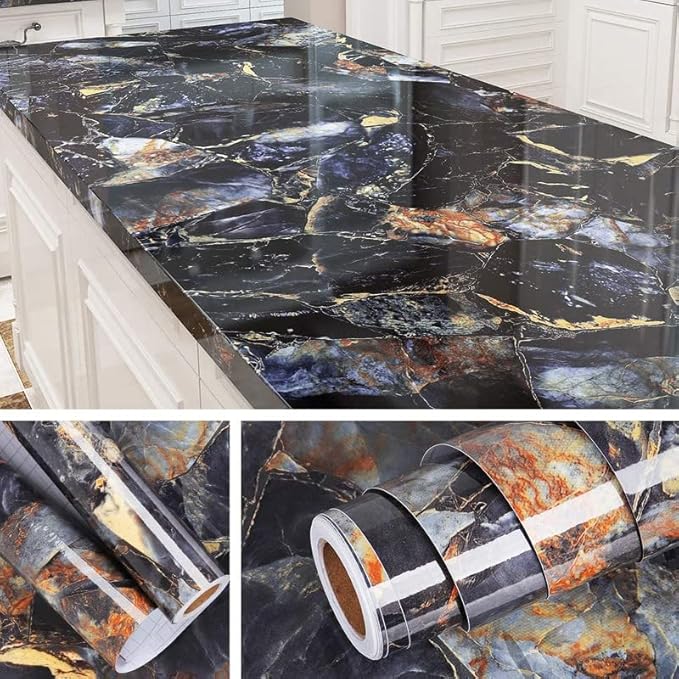 Decorative Self-Adhesive Waterproof Kitchen Wall Sticker – Premium Marble Finish, 60x200cm (Copy) (Copy) (Copy) (Copy)