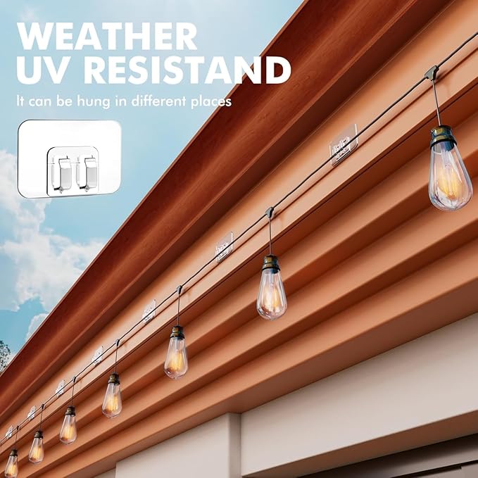 Single Deals™ String Light Sticker Hook Premium Quality