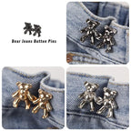 1 Pair Button Pins for Jeans – Sophisticated Fit Optimization Solution Premium Quality SingleDeals™