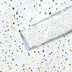 Decorative Self-Adhesive Waterproof Kitchen Wall Sticker – Modern Terrazzo Pattern, 60x200cm