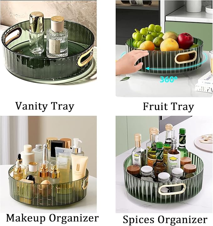Single Deals™ 360 Rotating Makeup Organizer Storage - Premium Quality