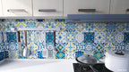 Decorative Self-Adhesive Waterproof Kitchen Wall Sticker – Premium Tile Pattern, 60x200cm