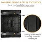 Ergonomic Adjustable Footrest Cum Massager  – Premium Desktop Support for Enhanced Posture and Comfort