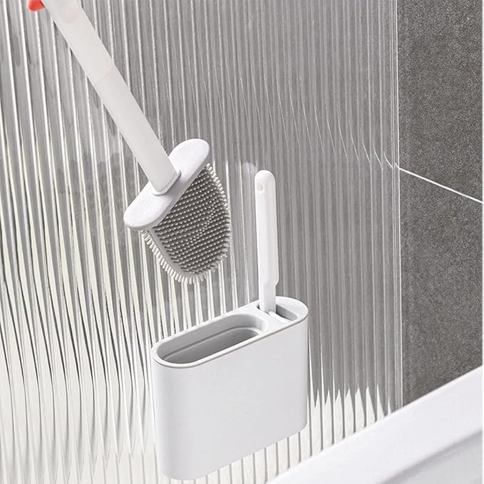 Wall-Hanging Toilet Brush Set  – Sophisticated Maintenance Solution Premium Quality SingleDeals™