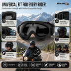 Protective UV Bike Goggles – Windproof, Dust-Resistant Eyewear for Enhanced Visibility and Safety on the Road Premium Quality Single Deals™