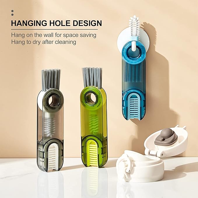 3 in 1 Bottle Brush – Sophisticated Maintenance Solution Premium Quality SingleDeals™