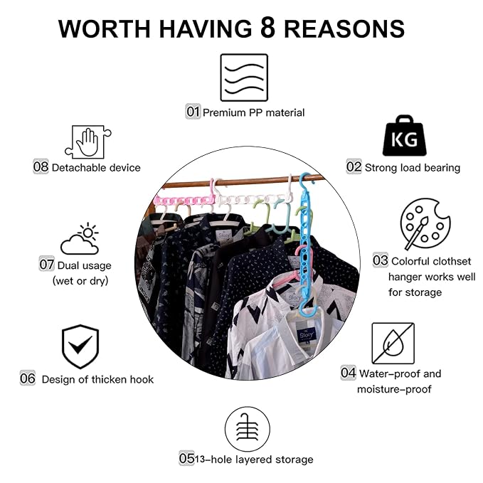 Single Deals™ Multimate Cloth Hanger