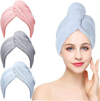Premium Lightweight Hair Towel Wrap – 45g Quick-Dry Microfiber Cap for Gentle Hair Care  Professional Description