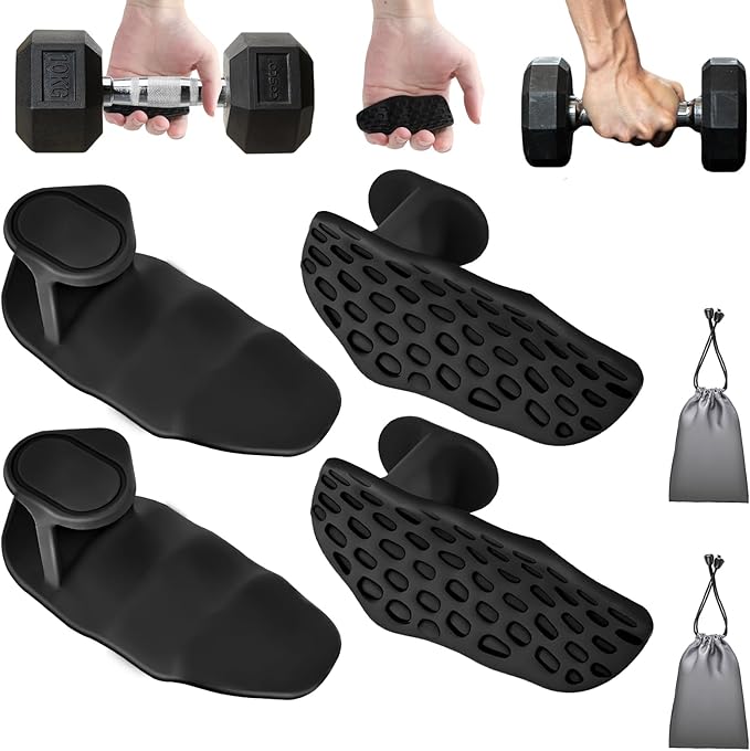 Premium Anti-Slip Workout Grips – Textured Palm Protectors for Enhanced Lifting Control and Hand Comfort Premium Quality Single Deals™