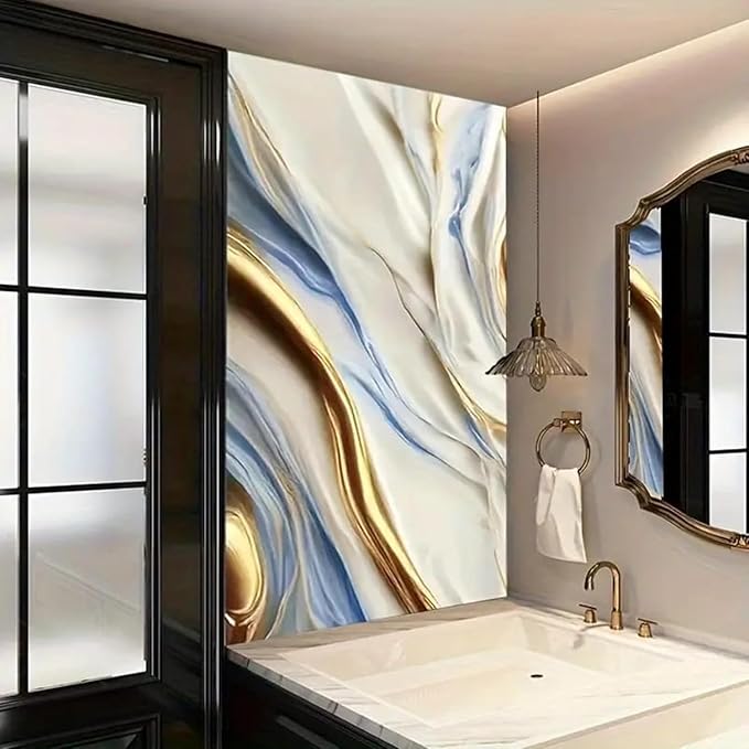 Decorative Self-Adhesive Waterproof Kitchen Wall Sticker – Premium Abstract Pattern, 60x200cm
