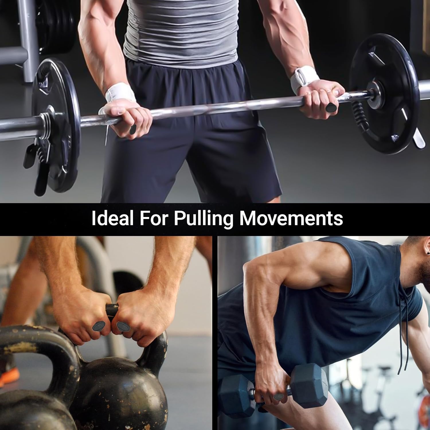 Premium Anti-Slip Workout Grips – Textured Palm Protectors for Enhanced Lifting Control and Hand Comfort Premium Quality Single Deals™