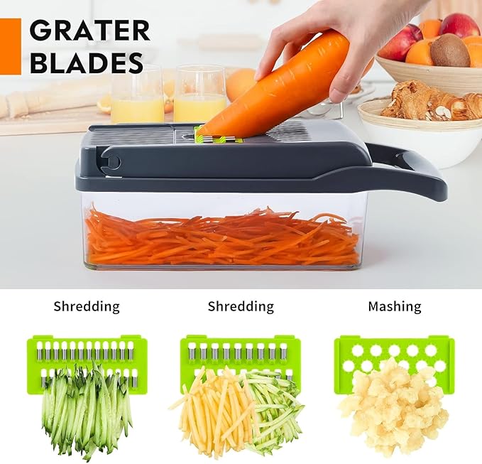 Single Deals™ 14 in 1 Multipurpose Chopper [Premium Quality]