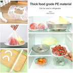 Single Deals™ Plastic Food Wraps (100 PC) [Premium Quality]