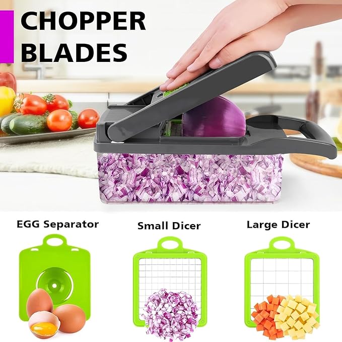 Single Deals™ 14 in 1 Multipurpose Chopper [Premium Quality]