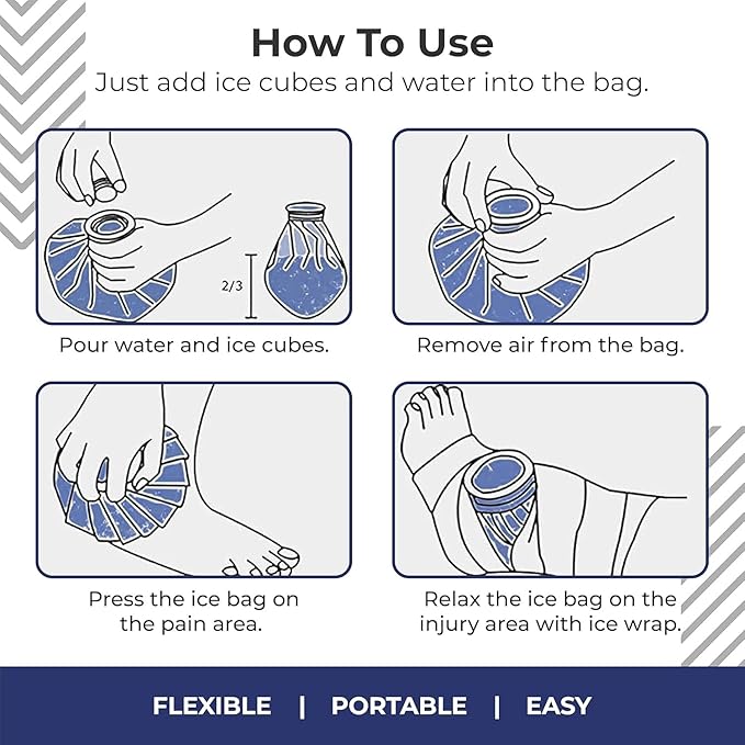Ice Pack Bag 9 Inch – Sophisticated Wellness Solution Premium Quality SingleDeals™