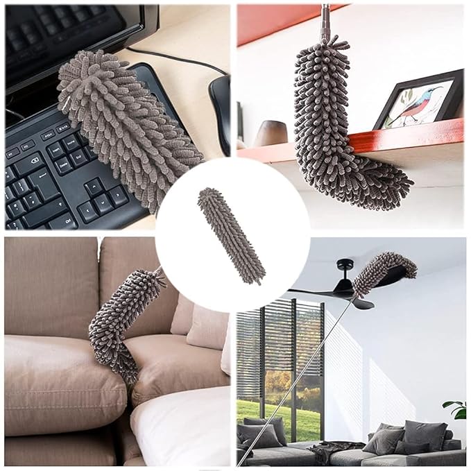4 in 1 Microfiber Feather Duster – Sophisticated Maintenance Solution Premium Quality SingleDeals™