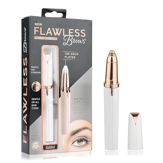 Finishing Touch Flawless Brows – Precision Eyebrow Hair Remover for Pain-Free Grooming Premium Quality Single Deals™