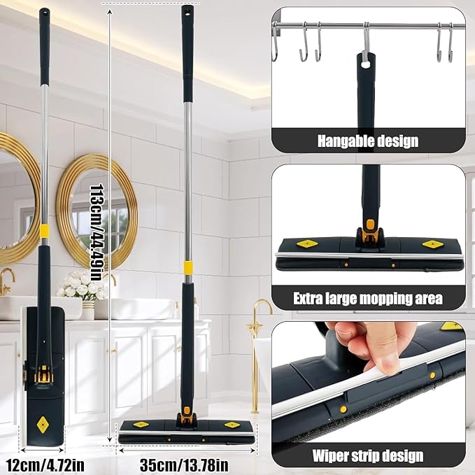 Rectangle Mop – Sophisticated Maintenance Solution Premium Quality SingleDeals™