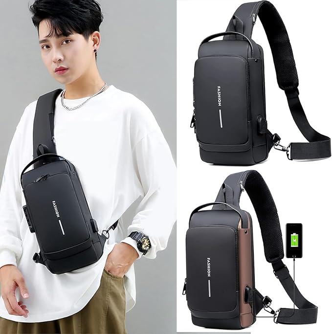 Single Deals™ USB Shoulder Bag - Premium Quality