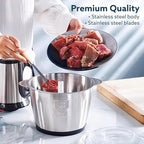 Single Deals™ 2L Food Blender Grinder & Chopper with Handle [Premium Quality]