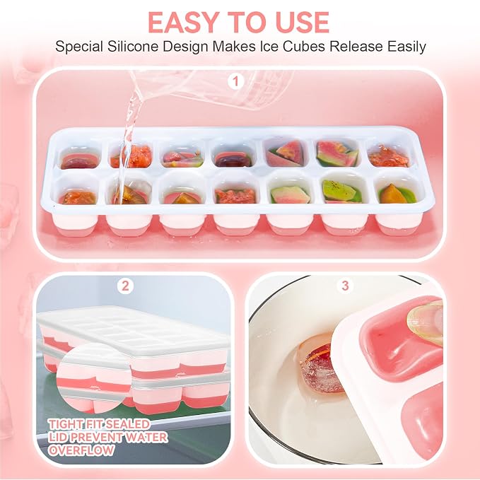 Single Deals™ 14-Cavity Ice Tray - Premium Quality