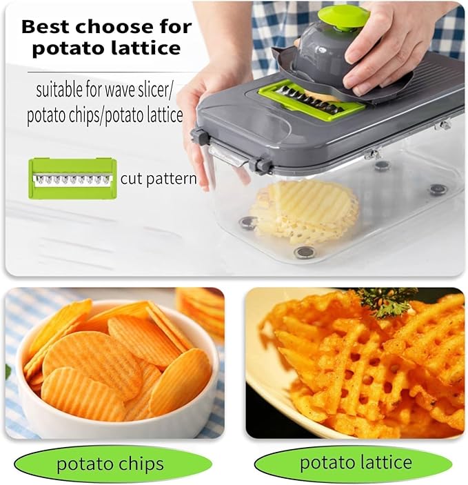 Single Deals™ 22 in 1 Multipurpose Chopper [Premium Quality]