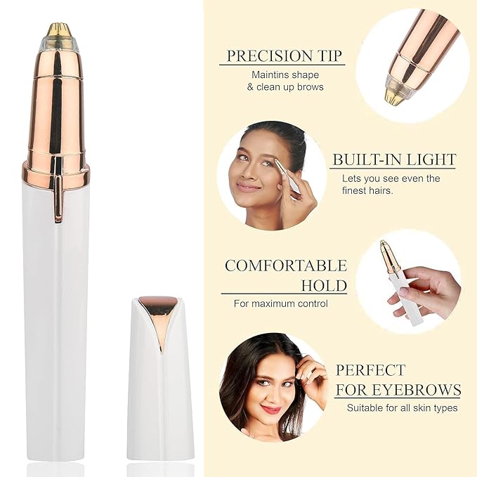 Finishing Touch Flawless Brows – Precision Eyebrow Hair Remover for Pain-Free Grooming Premium Quality Single Deals™